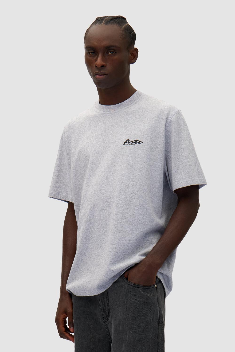 Arte Antwerp T-shirt à Imprimé Multicolore - Gris