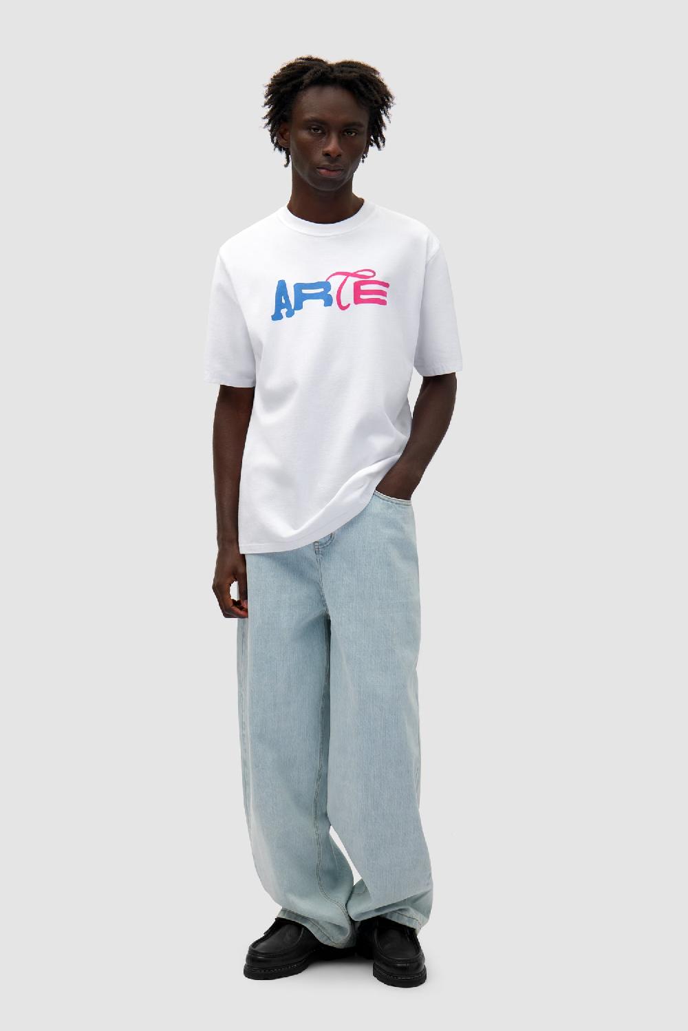 Arte Antwerp T-shirt à Logo Imprimé Duo - Blanc