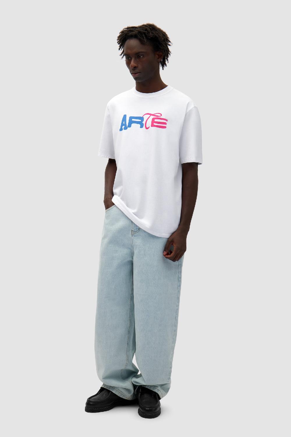 Arte Antwerp T-shirt à Logo Imprimé Duo - Blanc