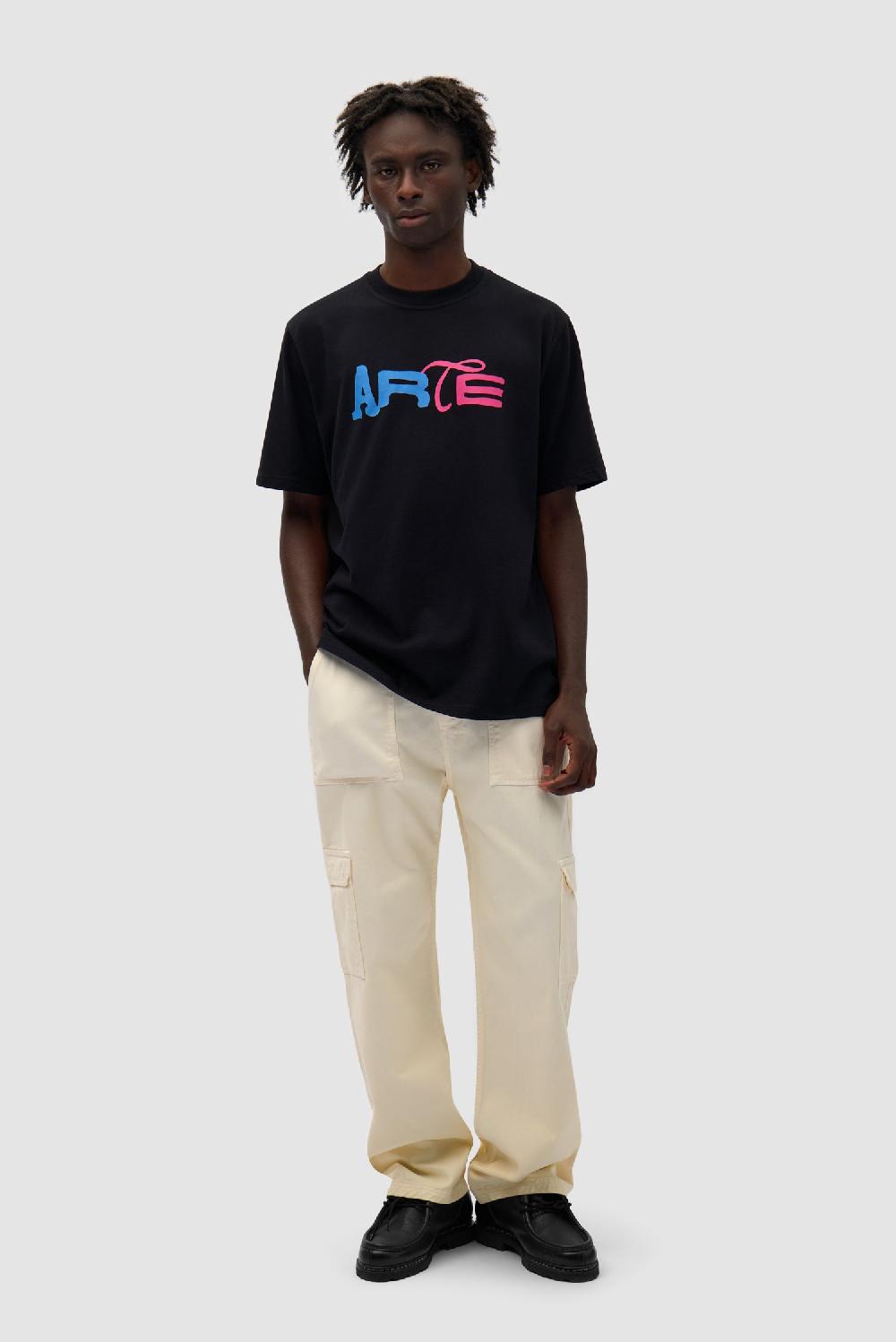 Arte Antwerp T-shirt à Logo Imprimé Duo - Noir