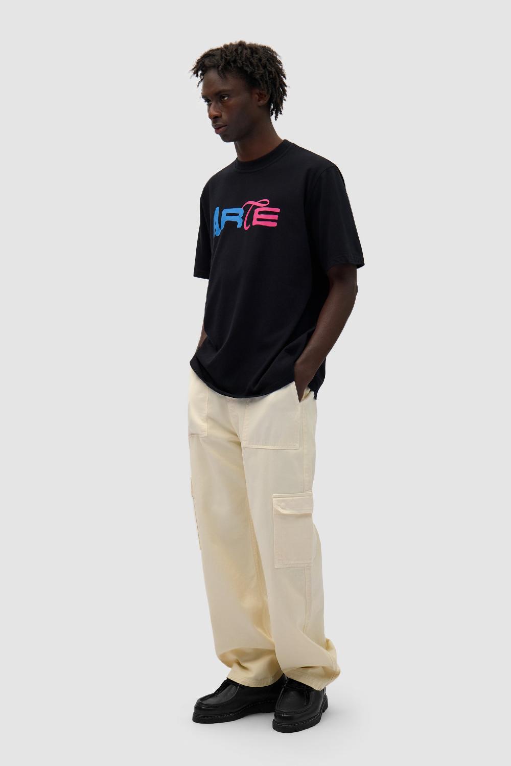 Arte Antwerp T-shirt à Logo Imprimé Duo - Noir