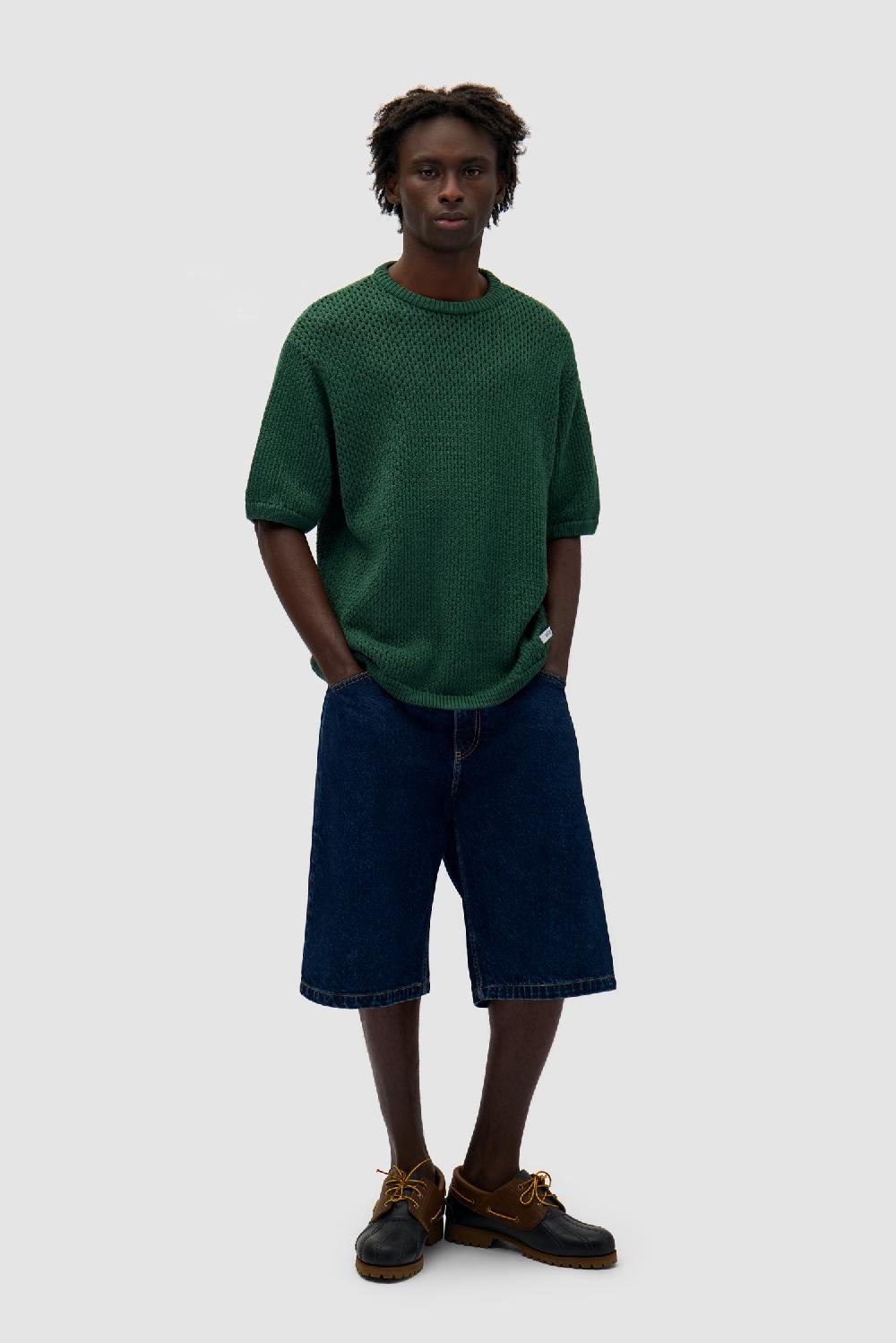 Arte Antwerp T-shirt En Maille Crochetée - Vert