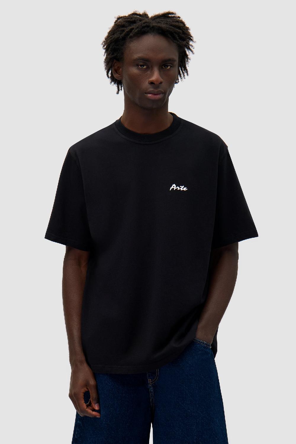 Arte Antwerp T-shirt Imprimé Elements - Noir