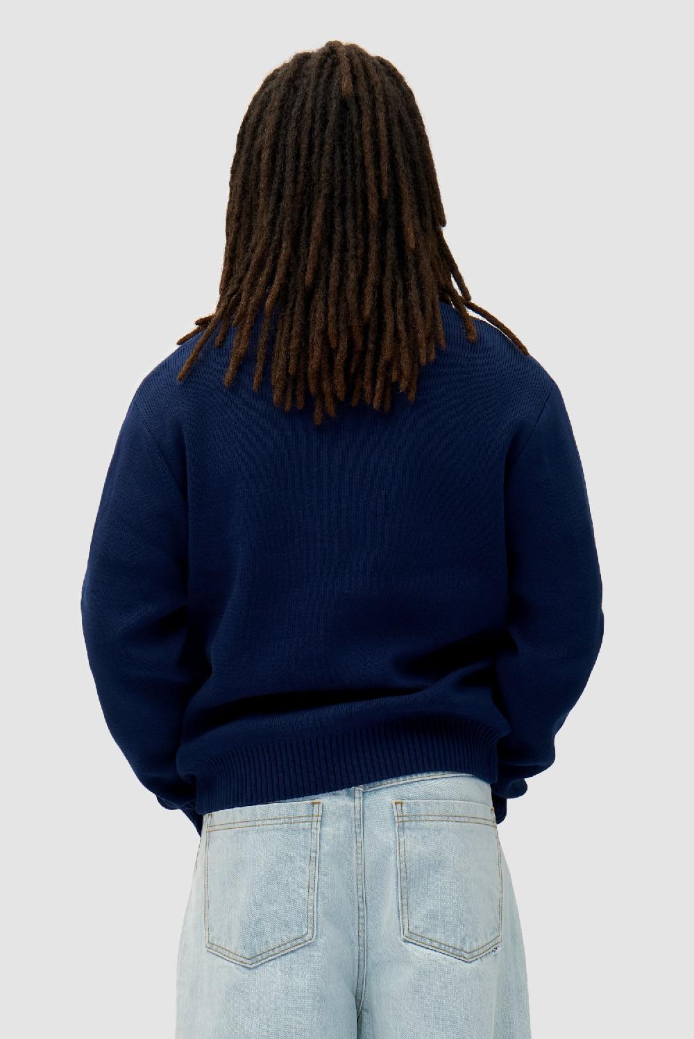 Arte Antwerp Tricot Avec Bird Logo - Marine
