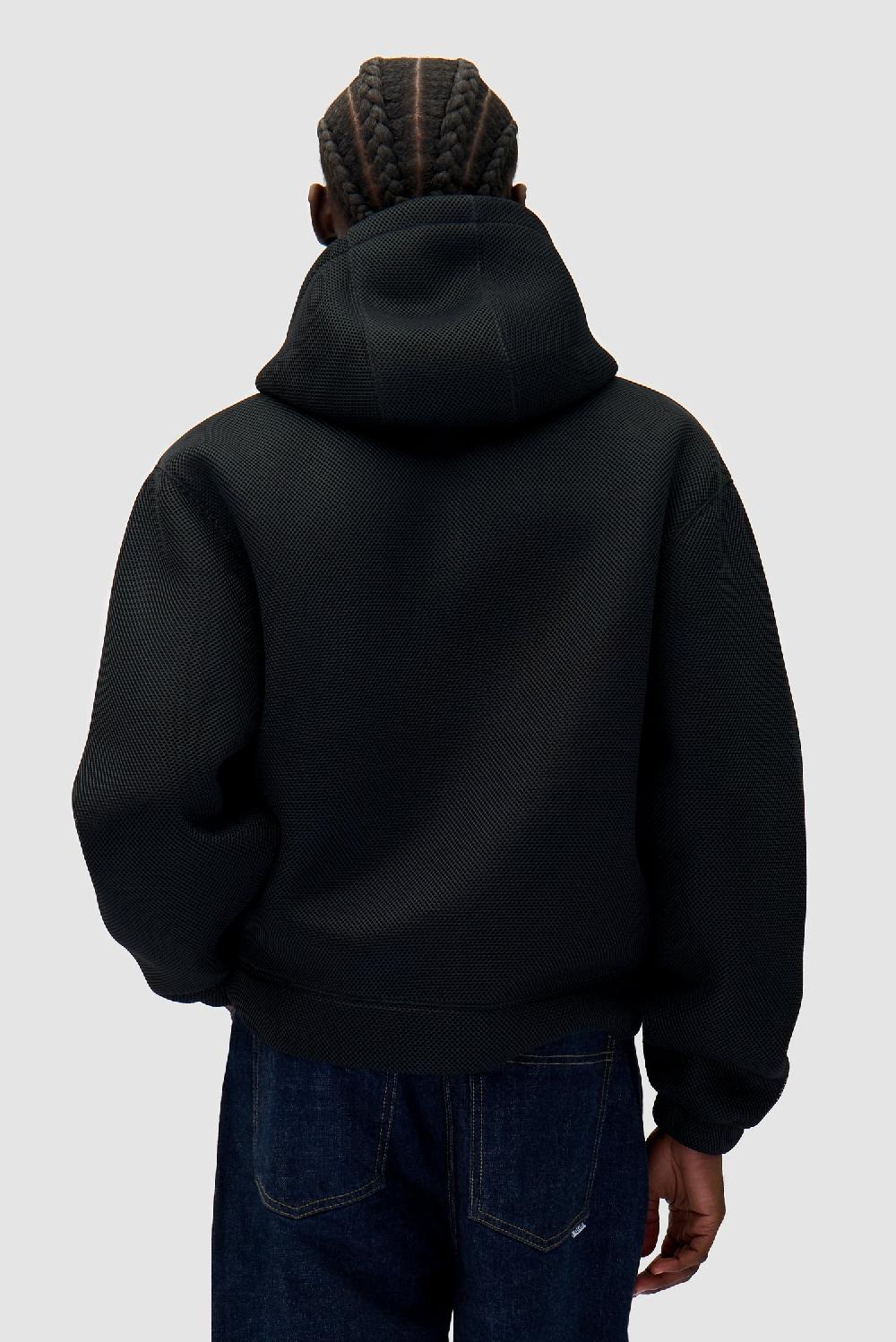 Arte Antwerp Veste à Capuche En Maille - Noir