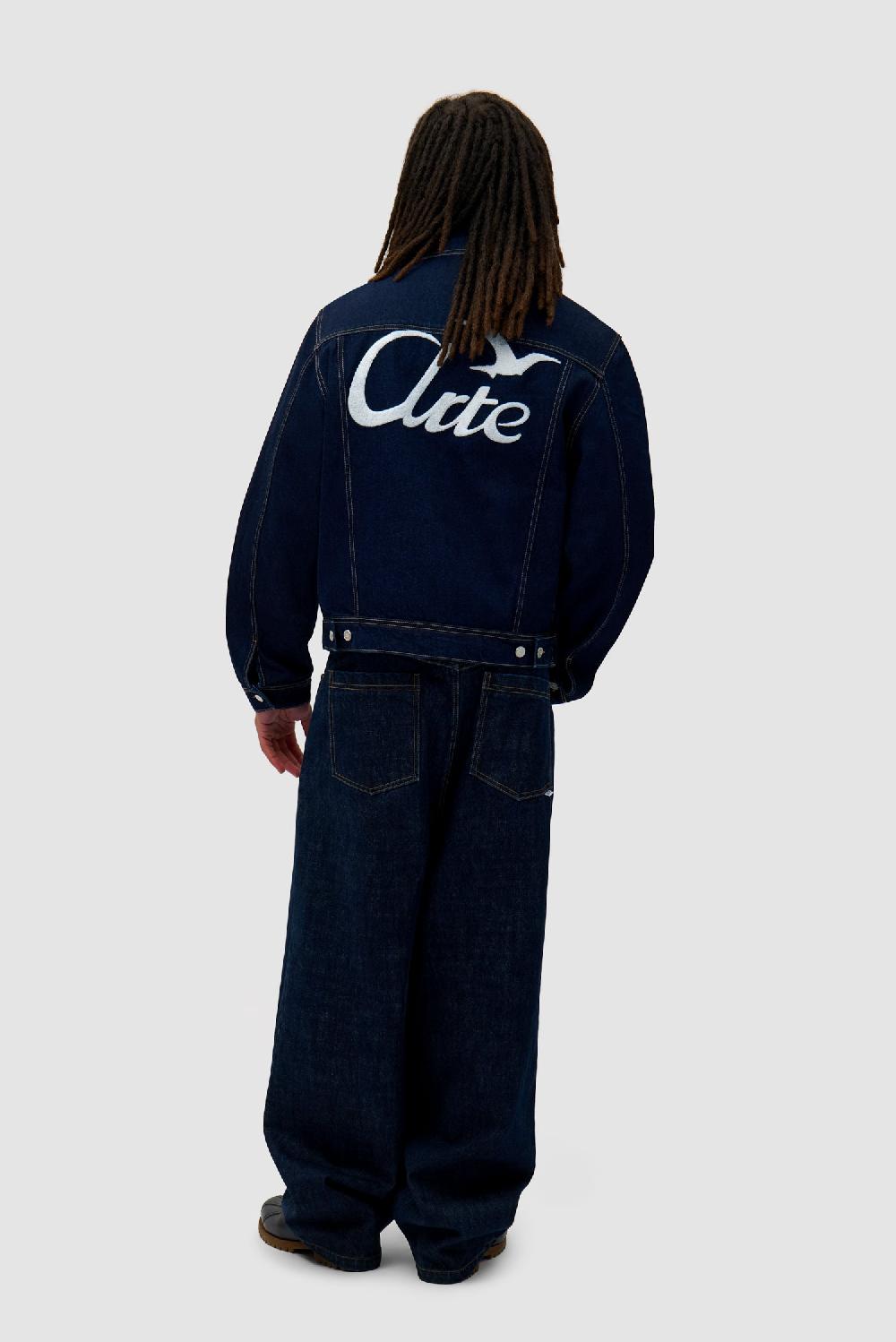 Arte Antwerp Veste Bird Back - Dark Wash