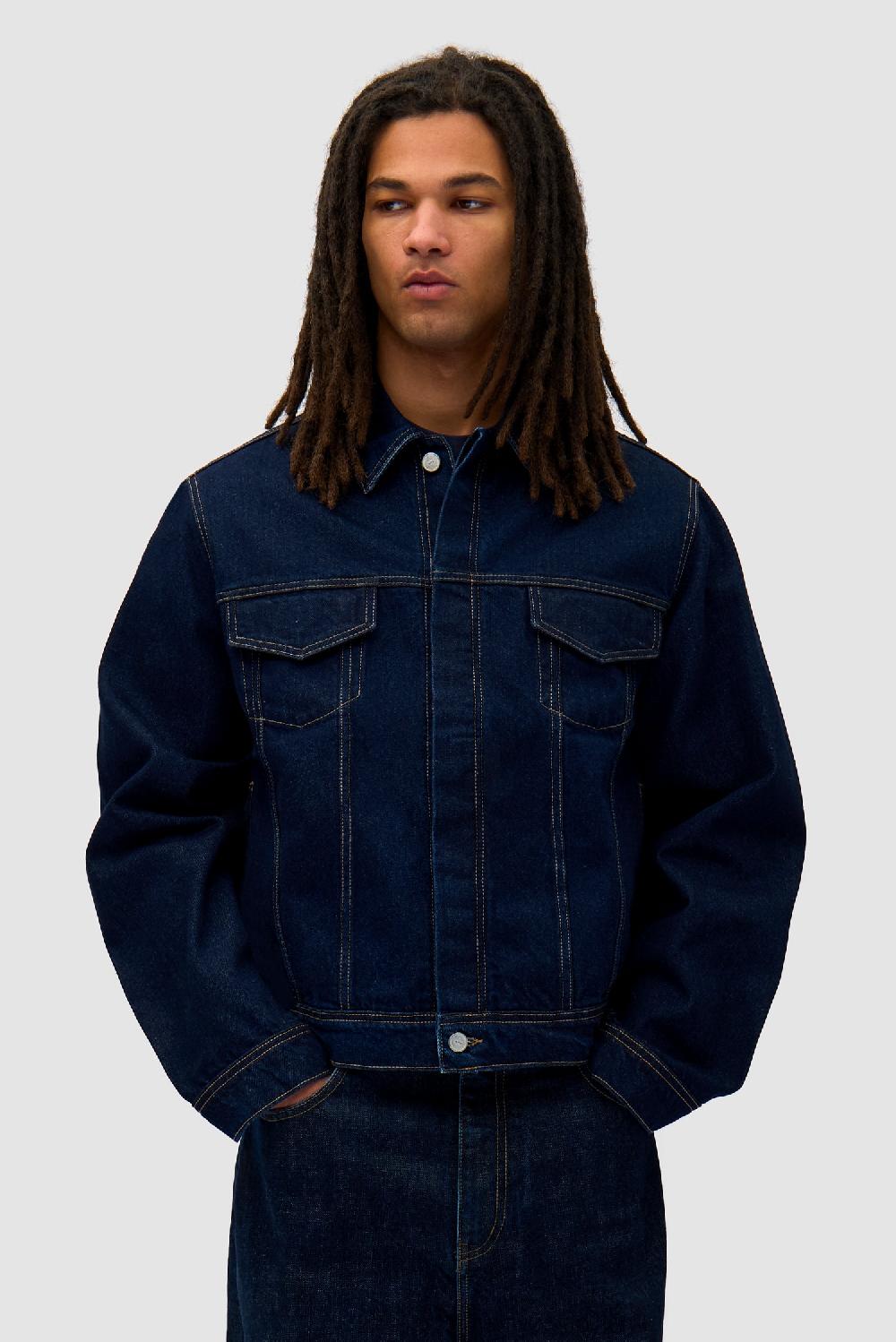 Arte Antwerp Veste Bird Back - Dark Wash