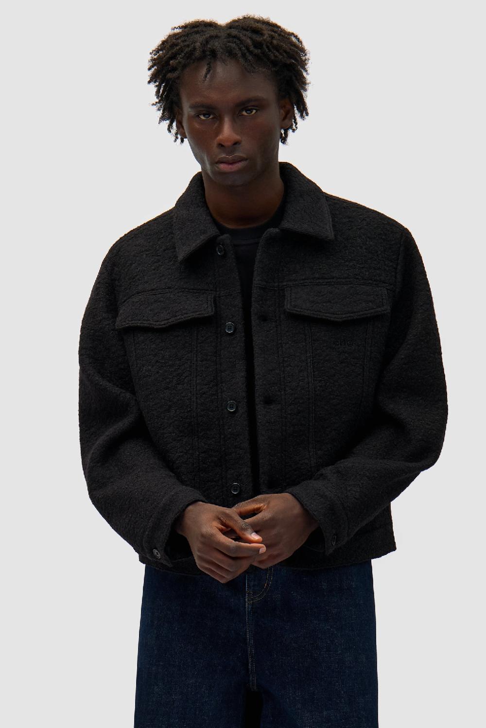 arte antwerp Veste en laine - Noir