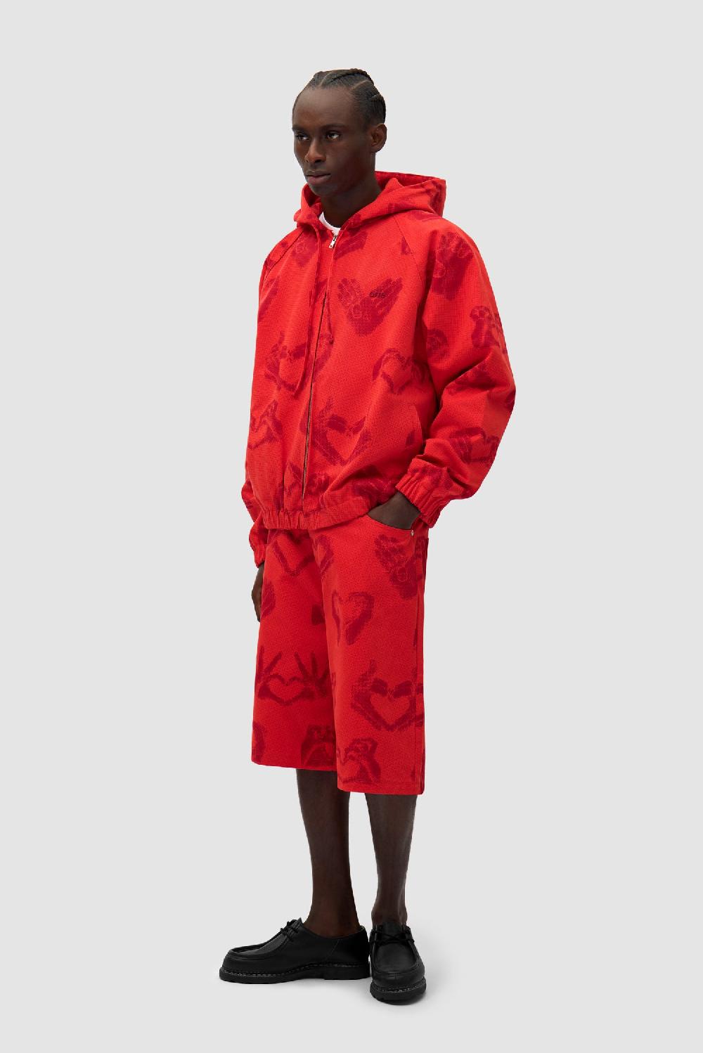 Arte Antwerp Veste Imprimée Hands - Rouge