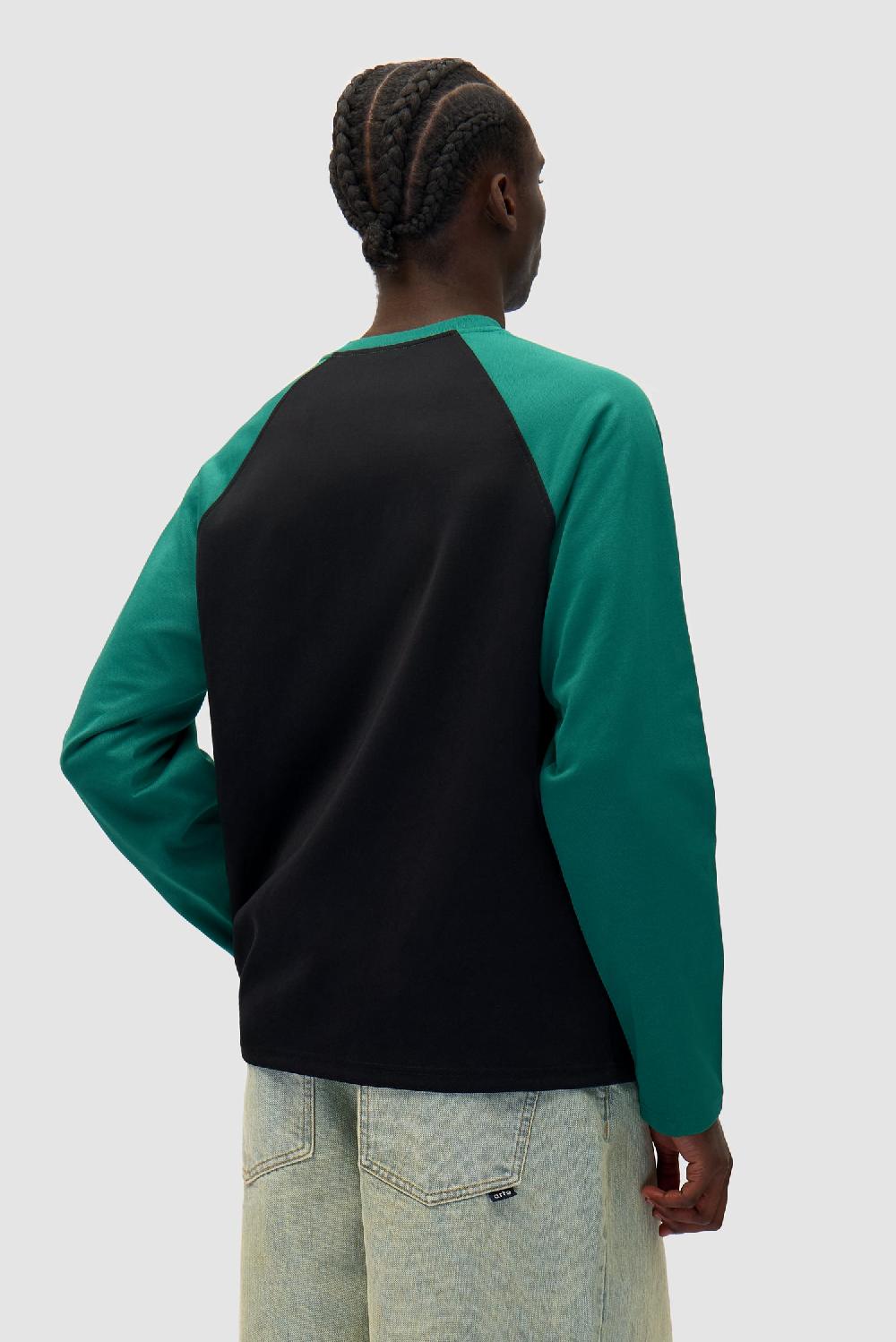 Arte Antwerp Manches Longues Avec Bird Logo - Vert/noir