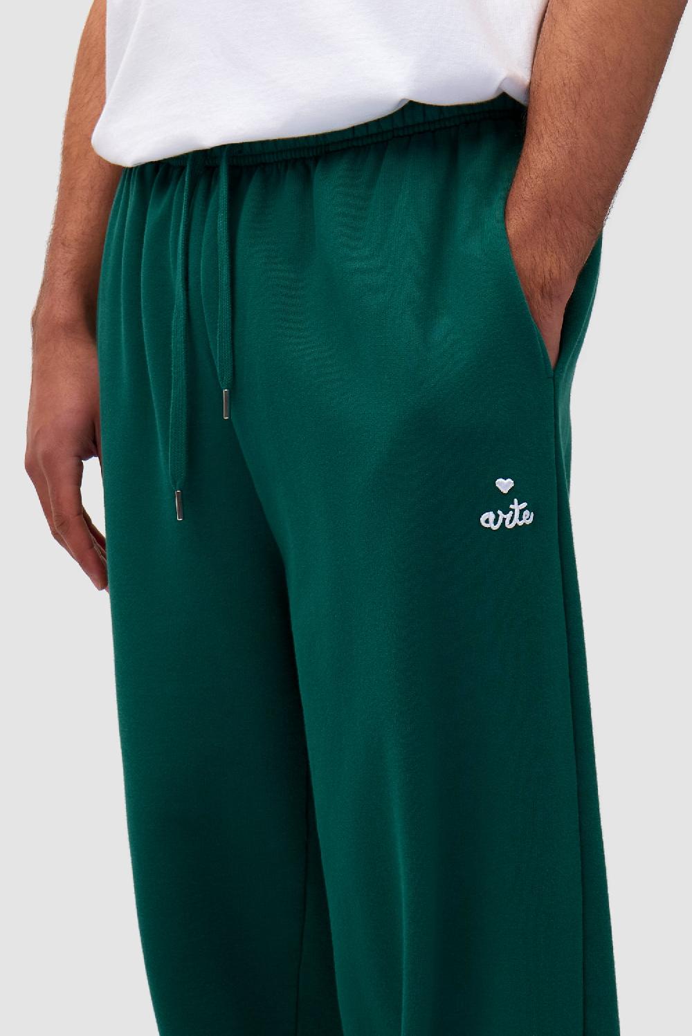 Arte Antwerp Pantalon De Survêtement Avec Logo En Forme De Cœur - Vert