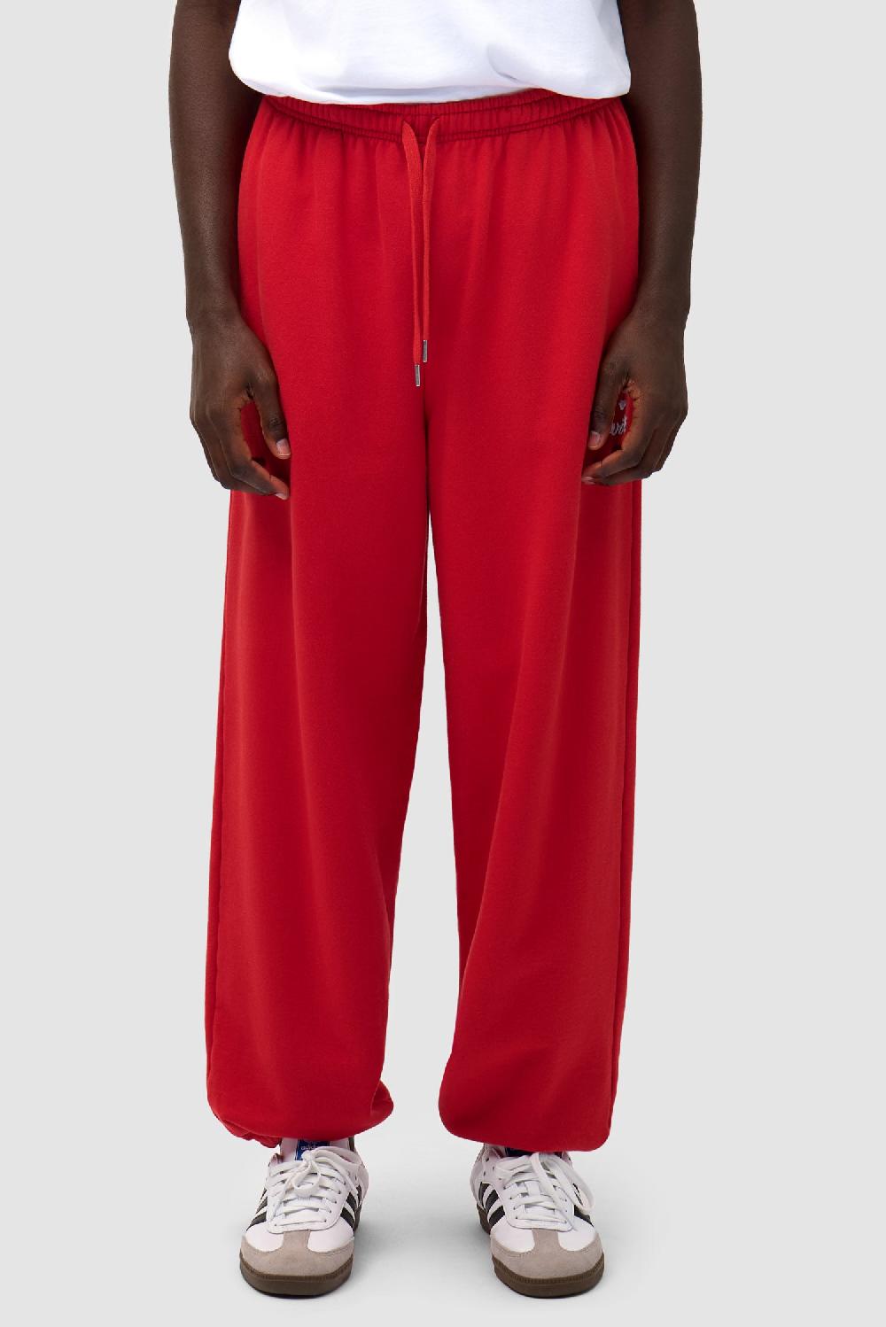 Arte Antwerp Pantalon De Survêtement Avec Logo En Forme De Cœur - Rouge