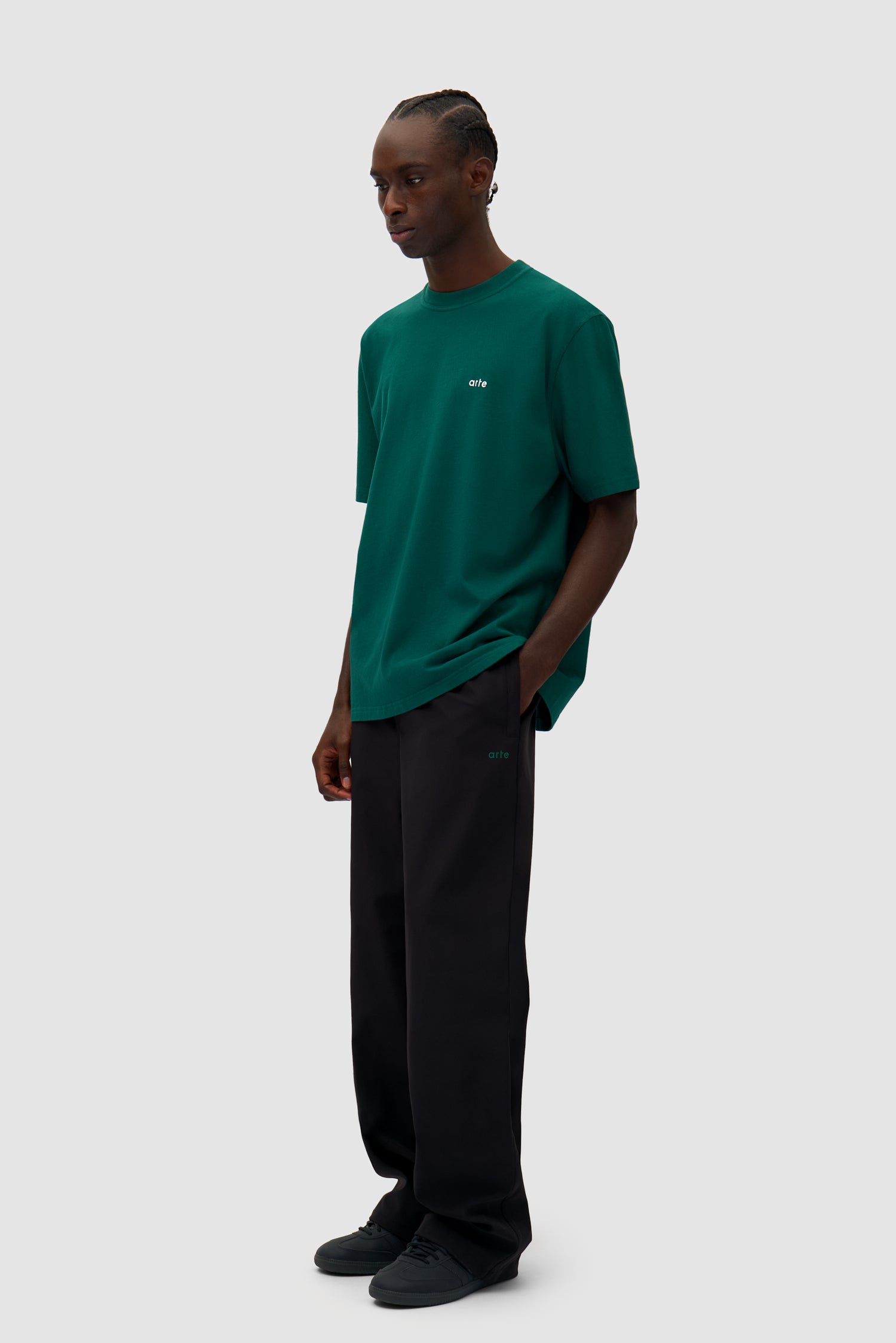 Arte Antwerp T-shirt à Imprimé Grandes Spirales - Vert