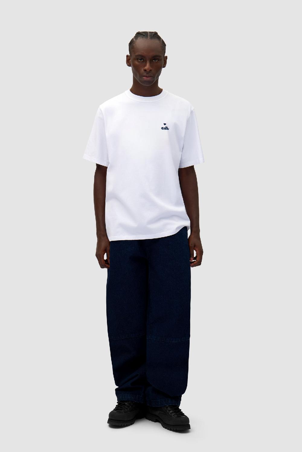 Arte Antwerp T-shirt Avec Logo En Forme De Cœur - Blanc