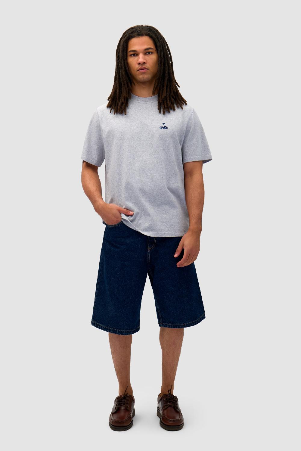 Arte Antwerp T-shirt Avec Logo En Forme De Cœur - Gris