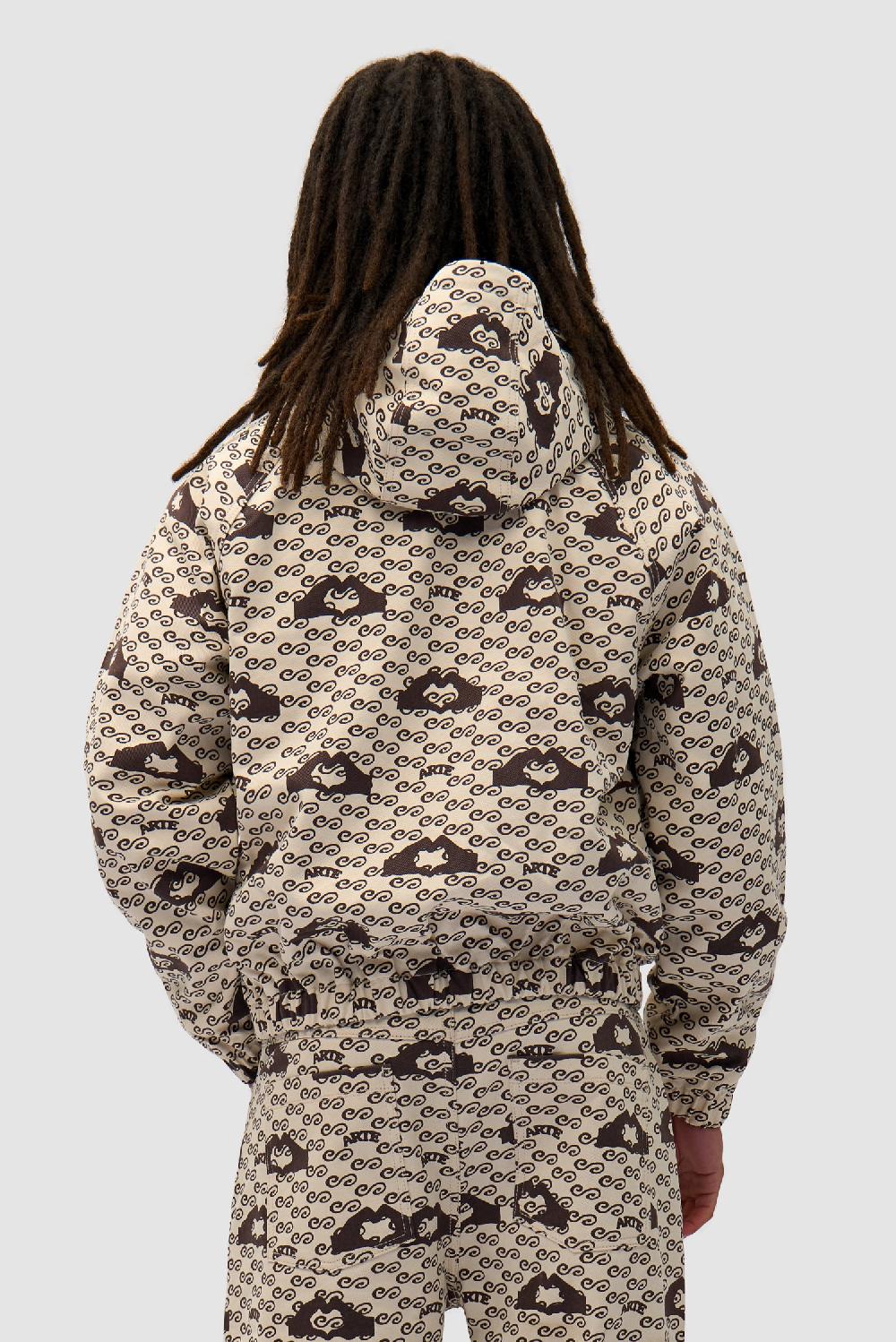 Arte Antwerp Veste Imprimée En Forme De Cœur - Crème/marron