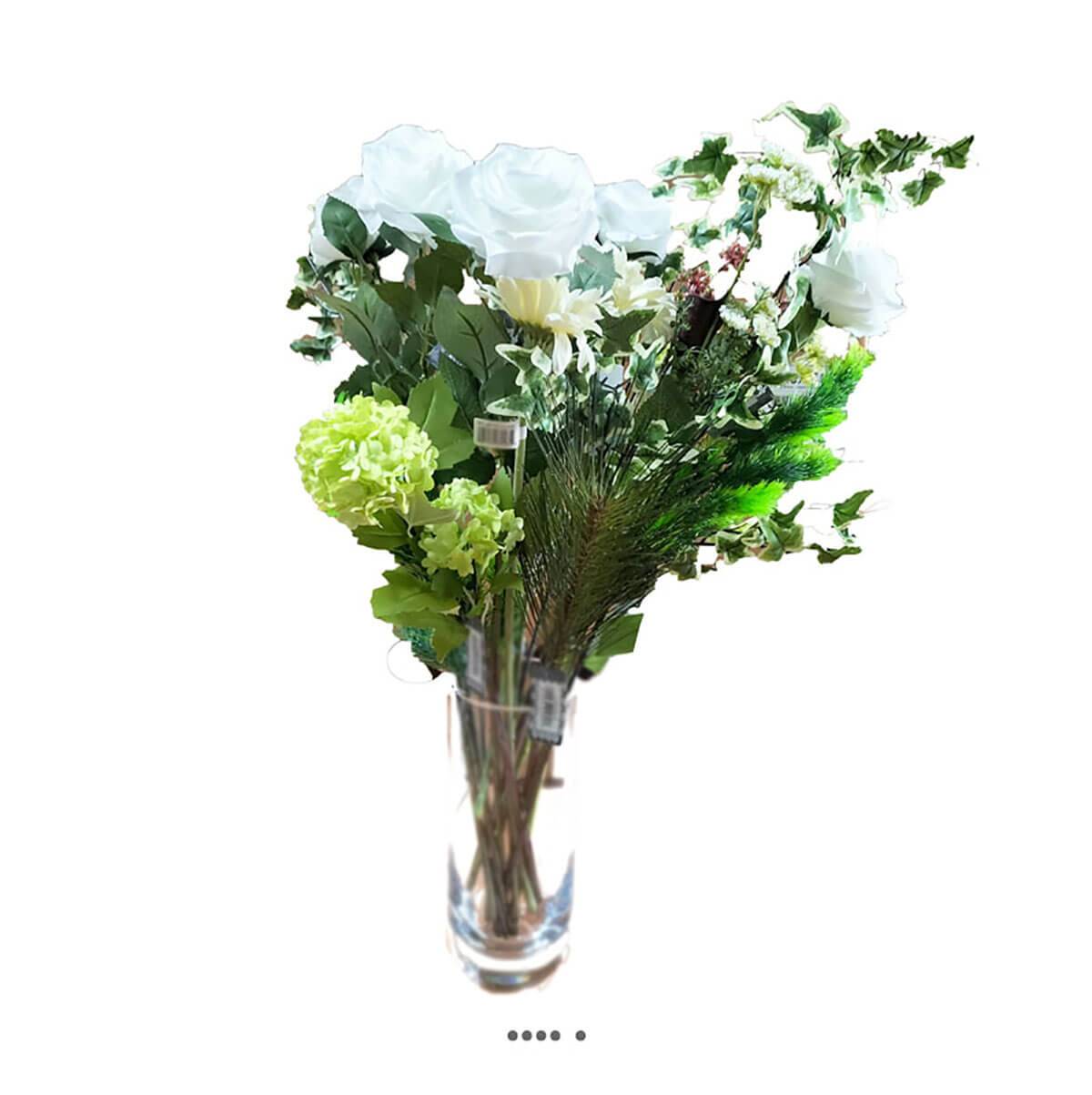 artificielles Bouquet fleurs artificielles HIVER