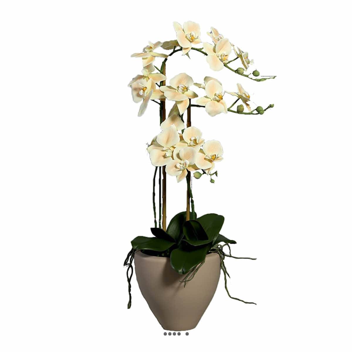 artificielles Fausse orchidée magnifique 70 cm artificielles Fausse orchidée magnifique 70 cm
