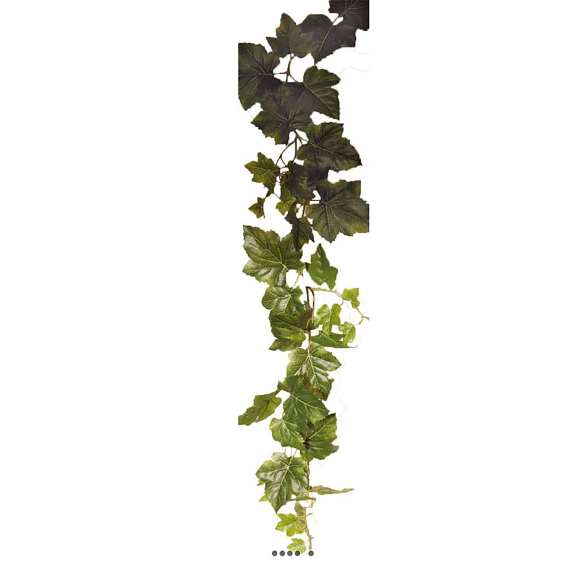artificielles Guirlande de fausse vigne H 160 cm
