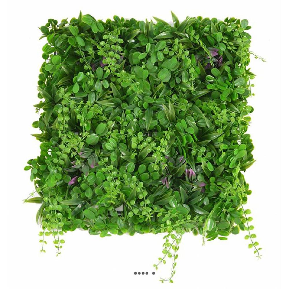 artificielles Plaque faux feuillage mixte ext