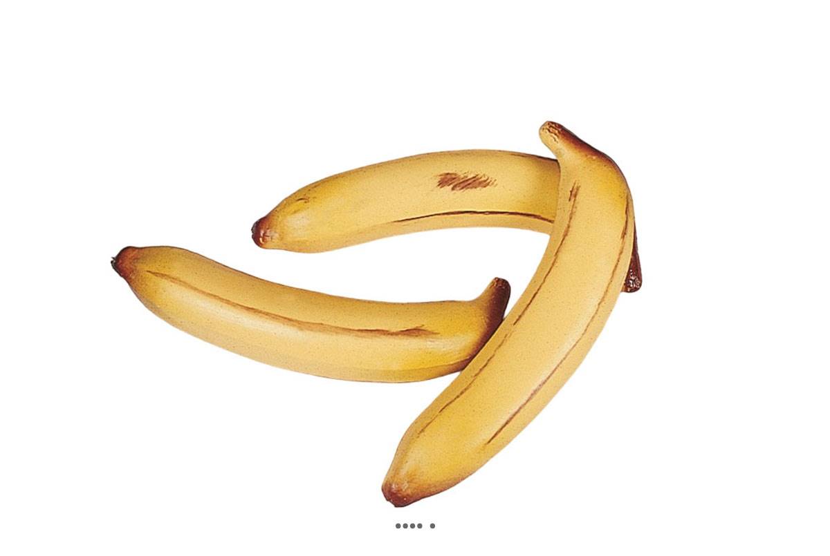 artificielles Banane artificielle grande taille X 3