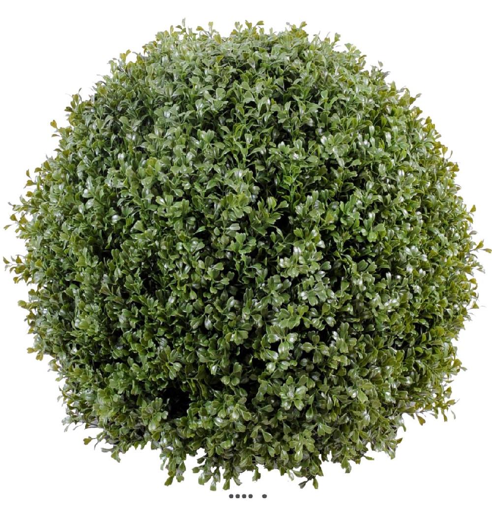 artificielles Boule de buis lestée en pot spécial extérieur