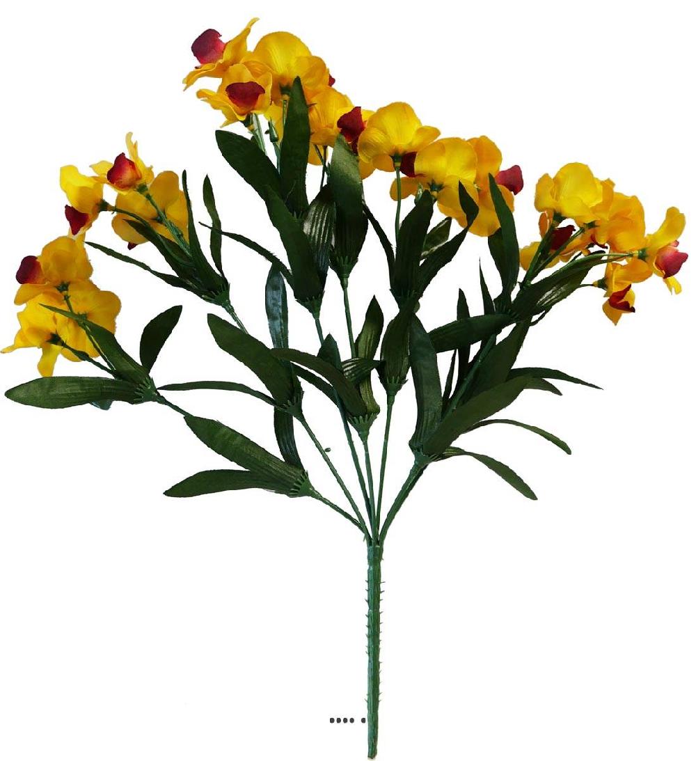 artificielles Bouquet d'Orchidées artificielles 21 fleurs hauteur 33 cm superbe du site Artificielles.com