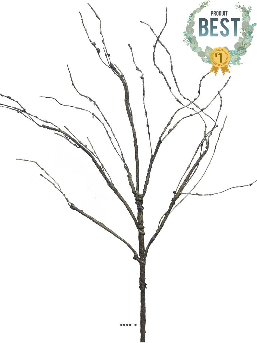 artificielles Branche de bois artificielle 5 ramures H 110 cm