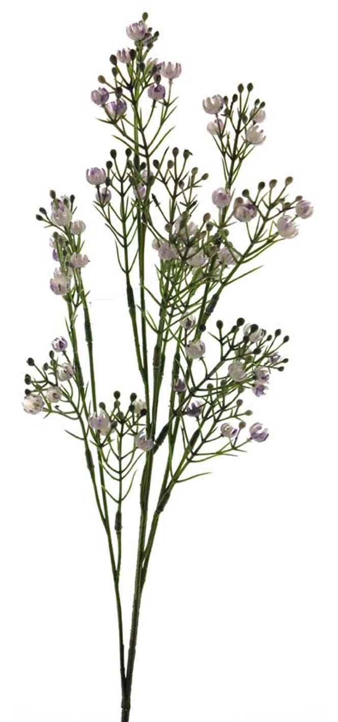 artificielles Branche fleurs clochettes artificielles en tige H 68cm superbes fleurs plastique