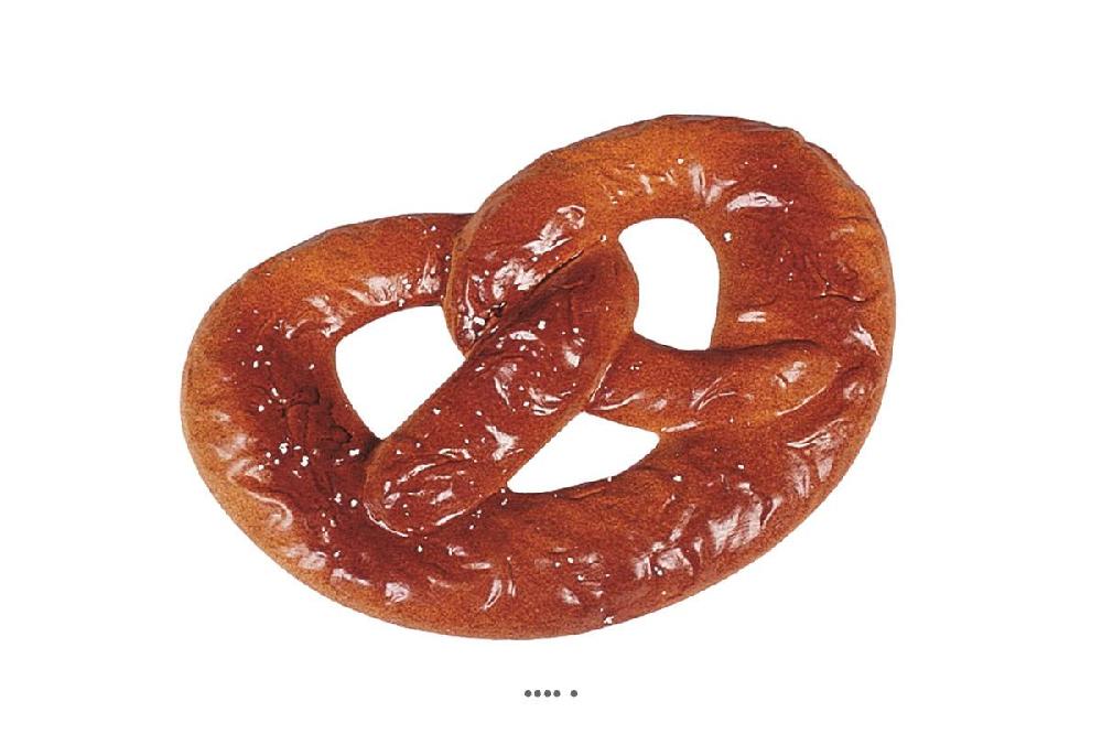 artificielles Bretzel artificiel pain en Plastique soufflé L 320x200 mm