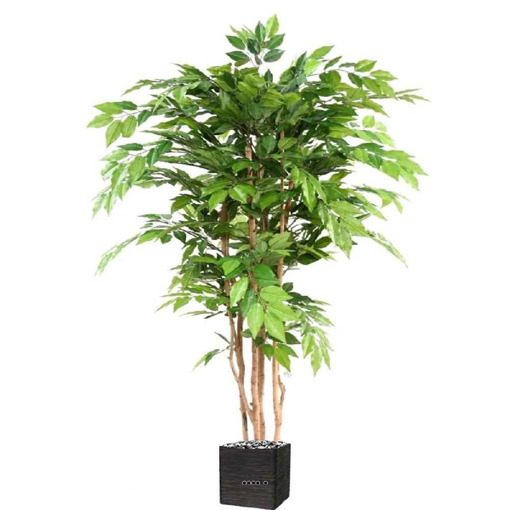 artificielles Charme arbre artificiel H 150 cm D 90 cm en pot - Artificielles.com