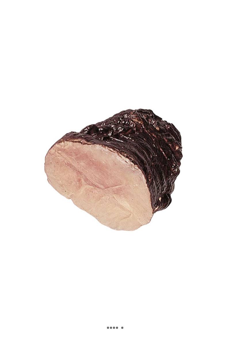 artificielles Demi rosbeef roti artificiel en Plastique soufflé L 130x100 mm