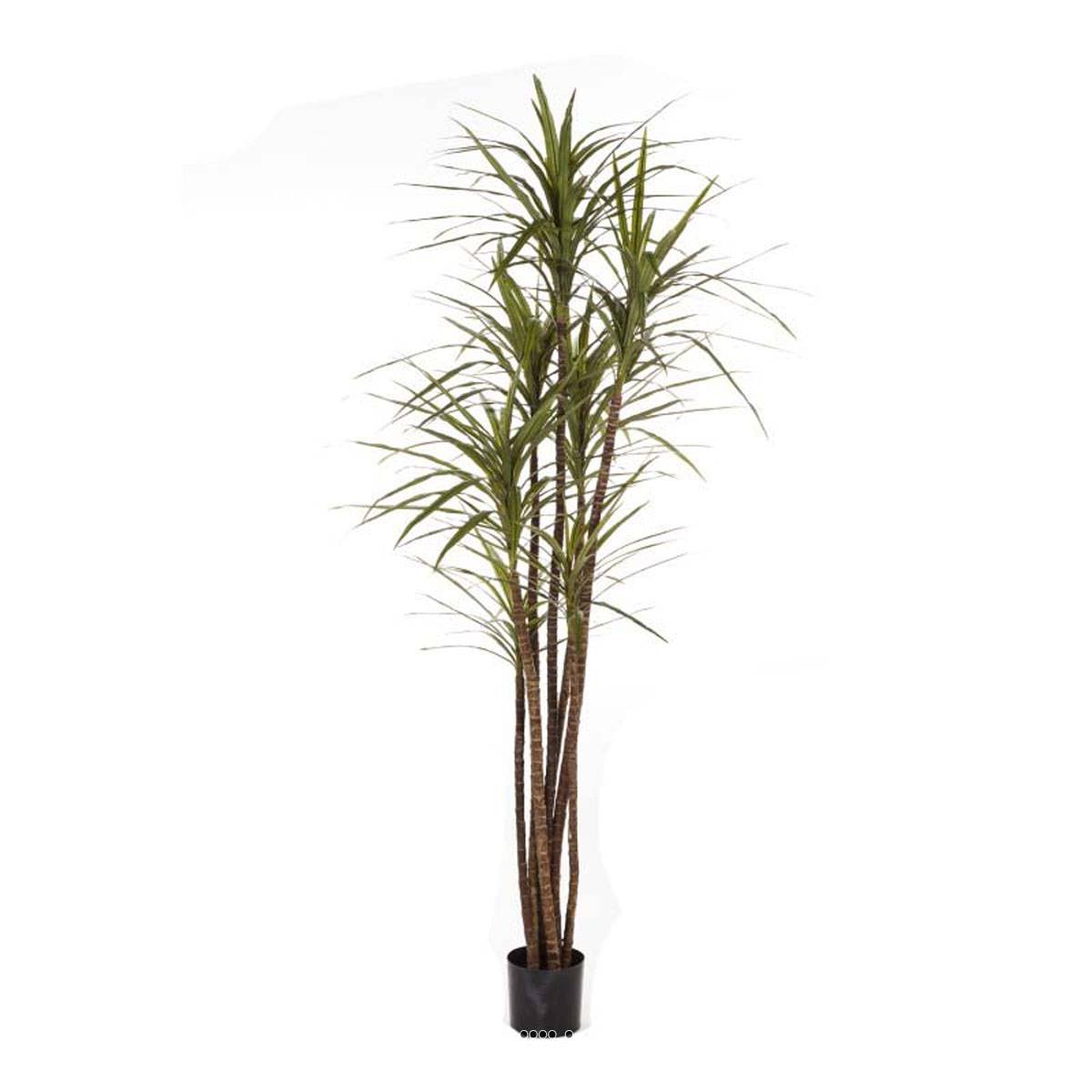 artificielles Dracaena magenta artificiel H 120 cm 141 feuilles en pot du site Artificielles.com