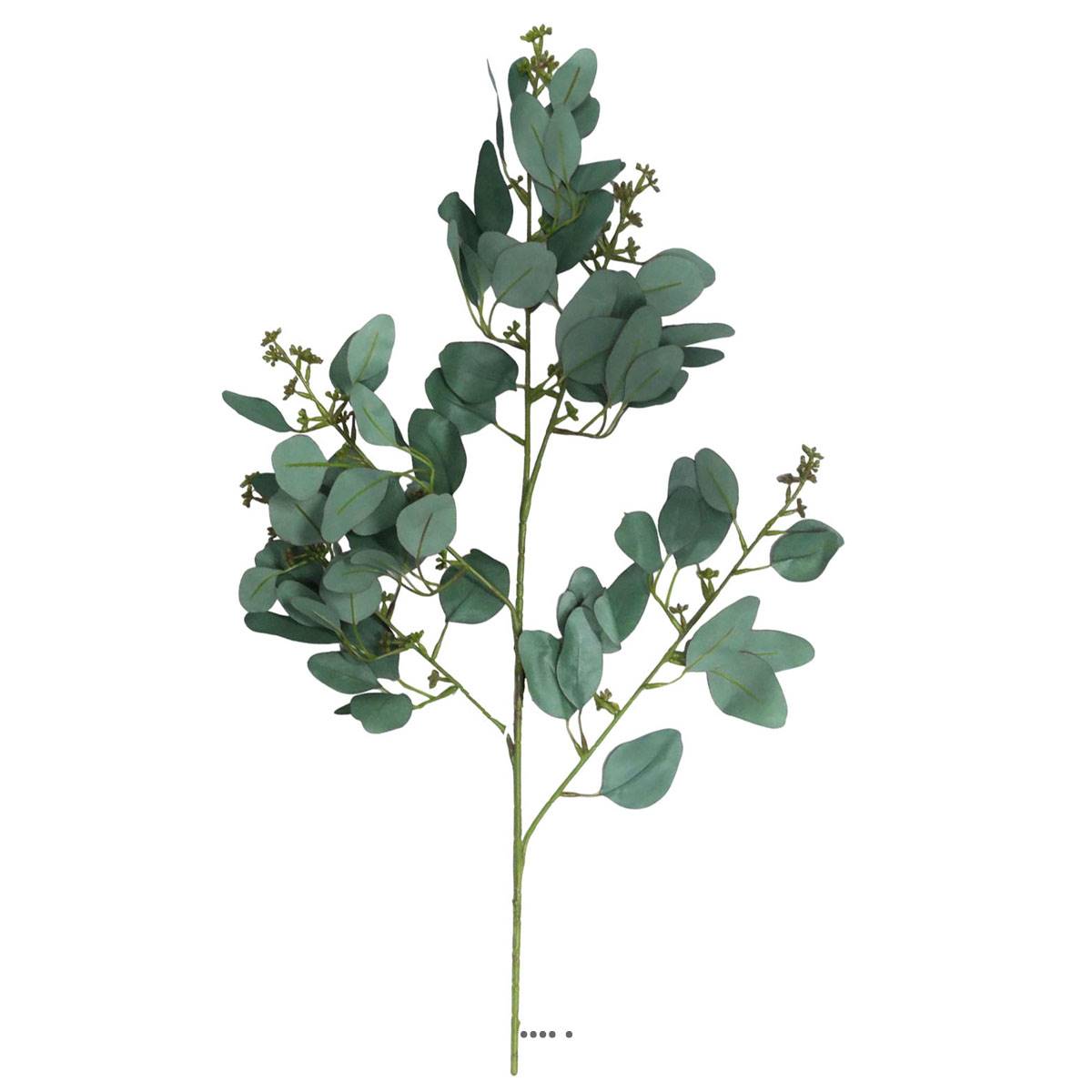 artificielles Eucalyptus artificiel en branche H 65 cm Vert du site artificielles.com