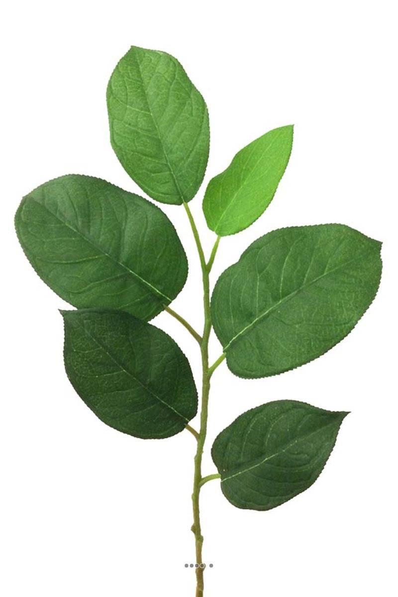 artificielles Feuillage artificiel en branche H 53 cm L 17 cm vert du site Artificielles.com