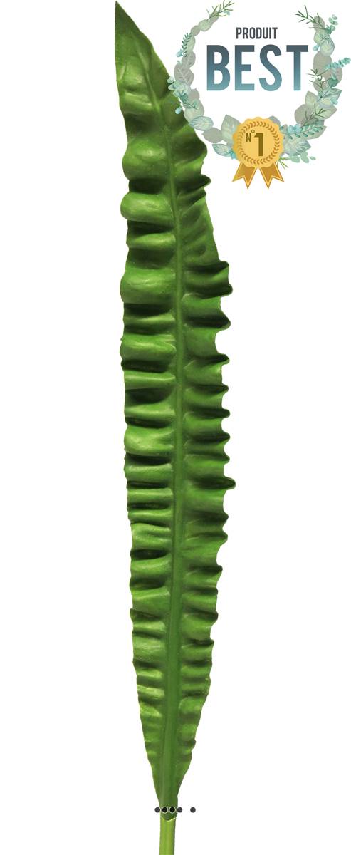 artificielles Feuille d'Asplenium artificielle H 93 cm