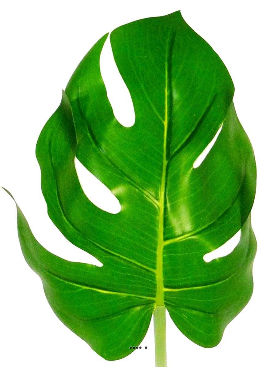 artificielles Feuille de Philodendron H 56 cm Tissu plastifié pour exterieur D 20 cm du site Artificielles.com
