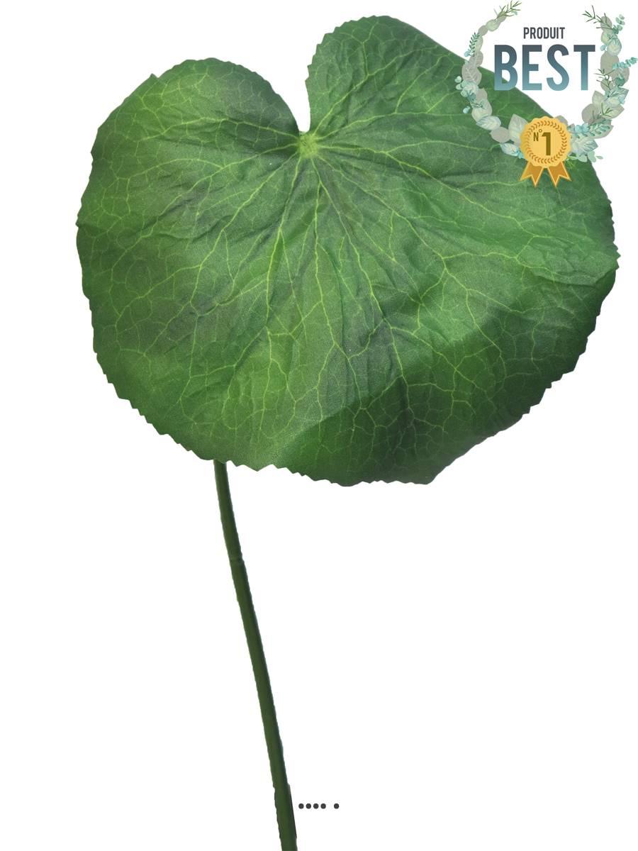 artificielles Feuilles de Galax artificielles en lot de 20 D 10 cm