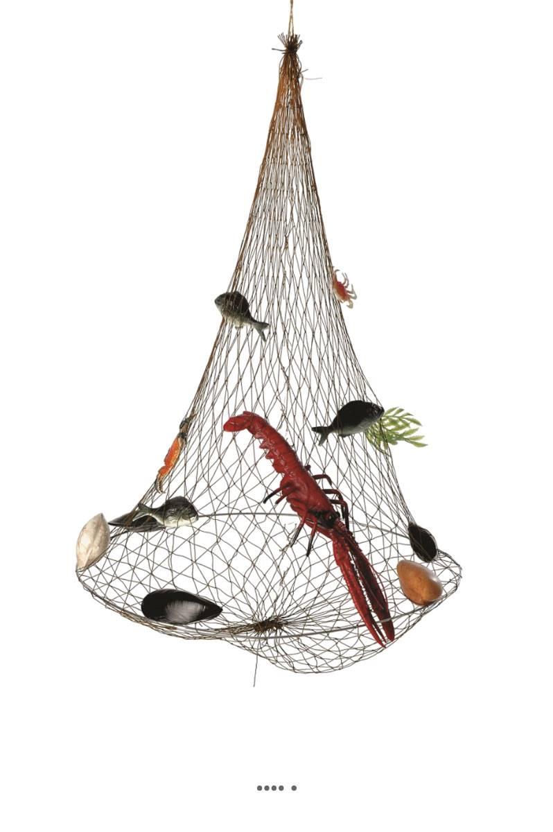 artificielles Filet de peche Nasse garnie 8 pieces en Plastique soufflé H 800 mm