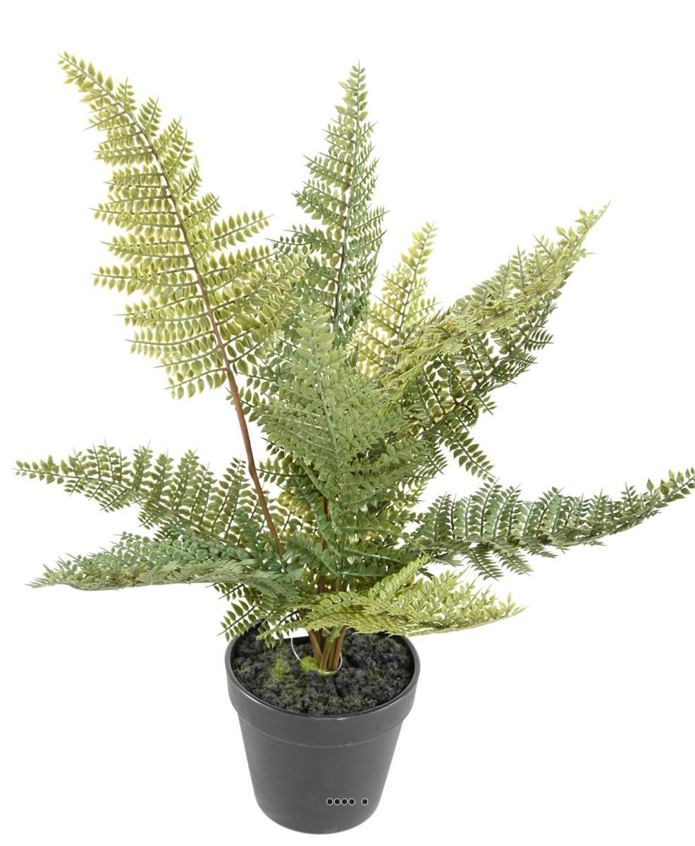 artificielles Fougère en pot artificielle en chute 45 cm