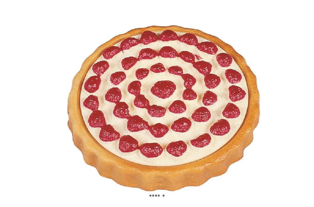 artificielles Gateau a la fraise artificiel en Plastique soufflé D 23 cm