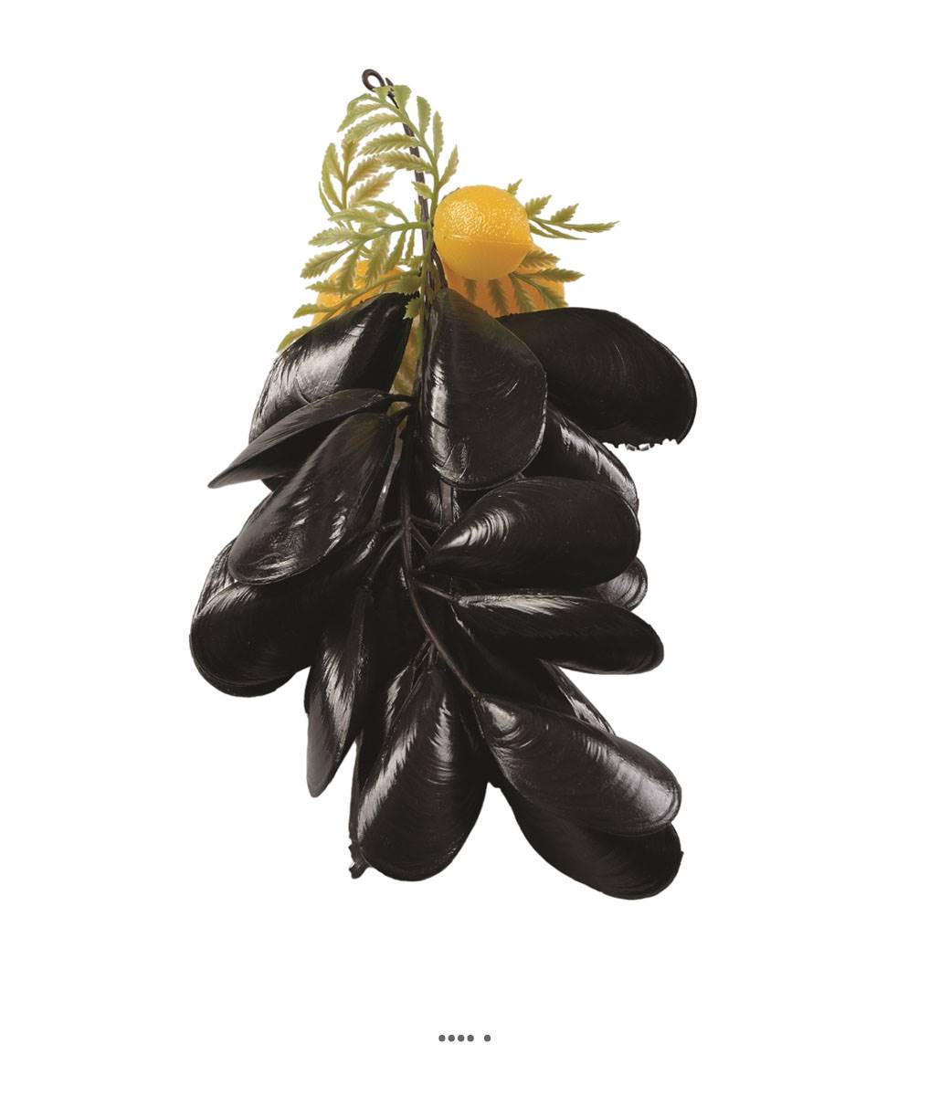 artificielles Grappe de Moules artificielles en Plastique soufflé L 50 cm