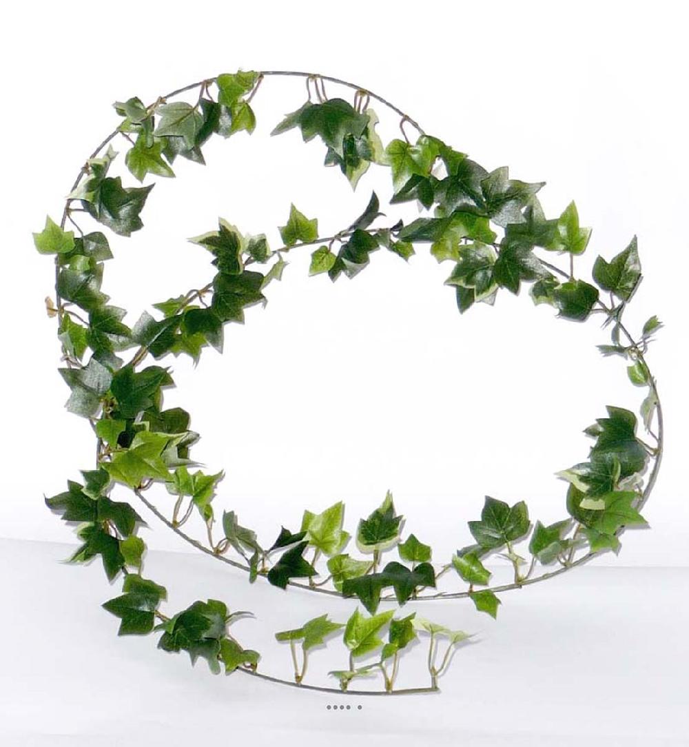 artificielles Guirlande de lierre artificiel 180cm 141 feuilles Vert du site Artificielles.com