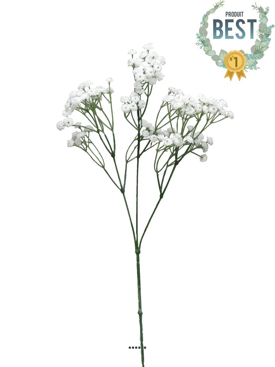 artificielles Gypsophile artificiel en branche 117 fleurs
