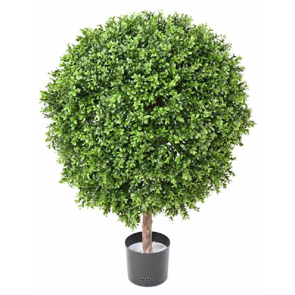 artificielles Joli buis artificiel sur tronc extérieur