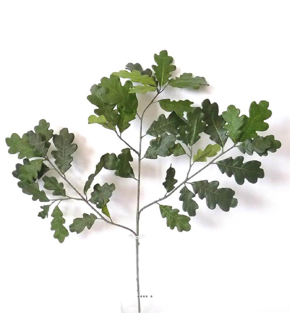 artificielles Jolie branche artificielle de chêne 70 cm