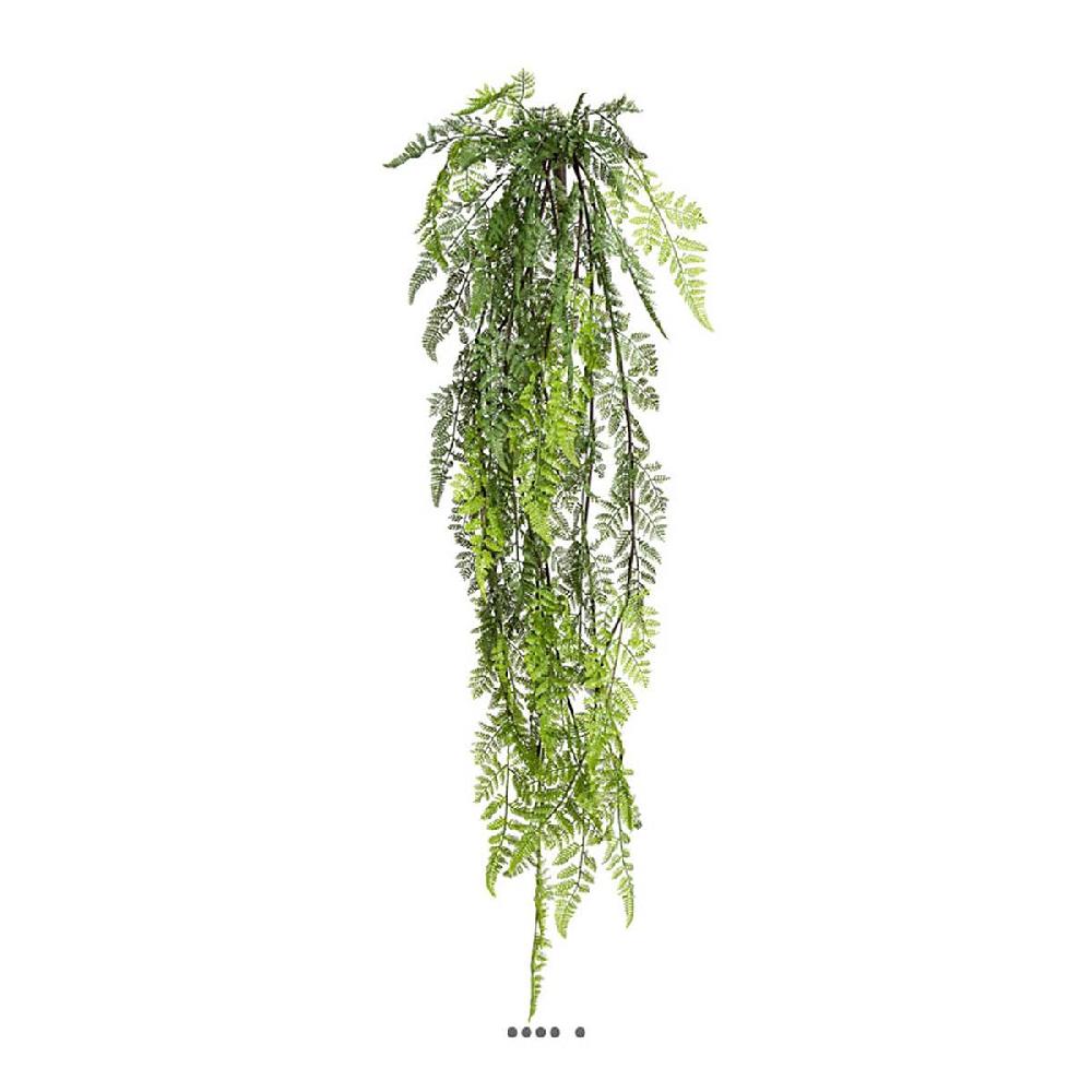 artificielles Jolie fausse grande fougère en chute 114 cm