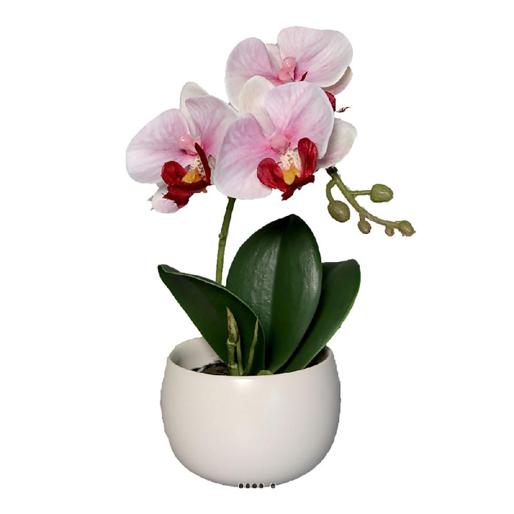 artificielles Jolie fausse orchidée en pot 16 cm| Artificielles.com artificielles Jolie fausse orchidée en pot 16 cm| Artificielles.com