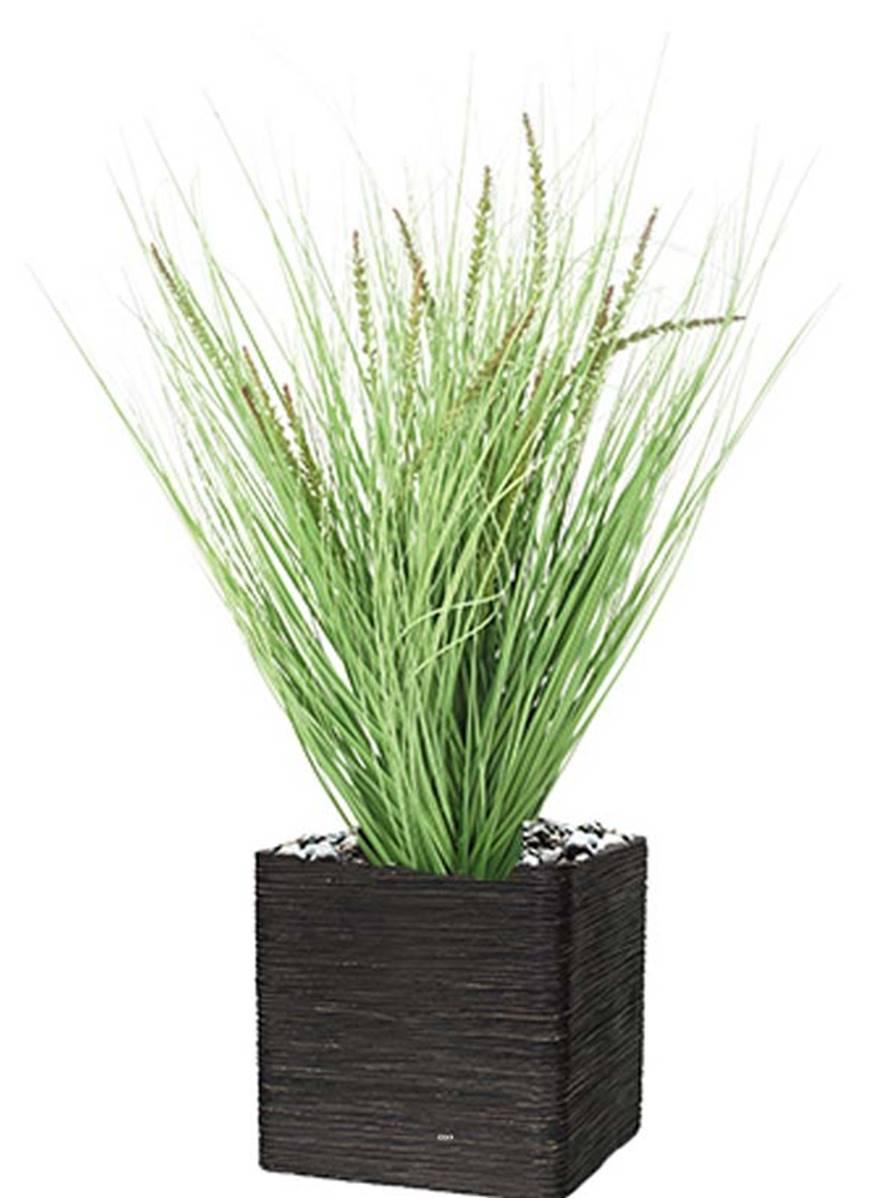 artificielles Jolie herbe artificielle haute H70cm en piquet plus vraie que nature