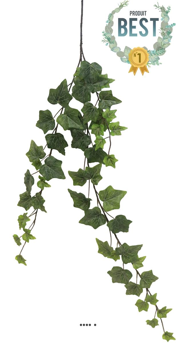 artificielles Lierre artificiel en chutes 3 ramures L 80 cm